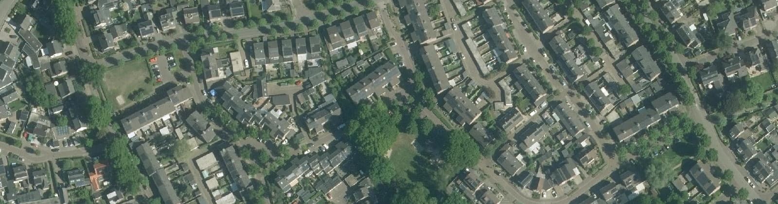 Luchtfoto van Bekerbuurt