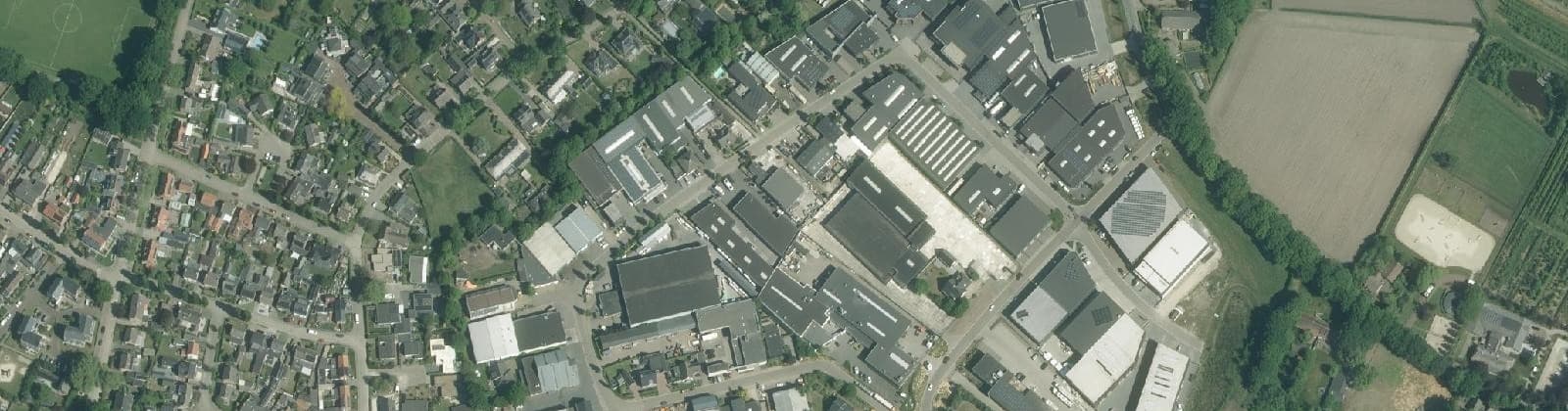 Luchtfoto van Eikenhoek