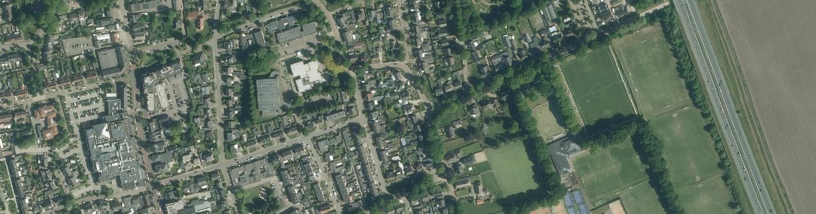 Luchtfoto van De Hoef