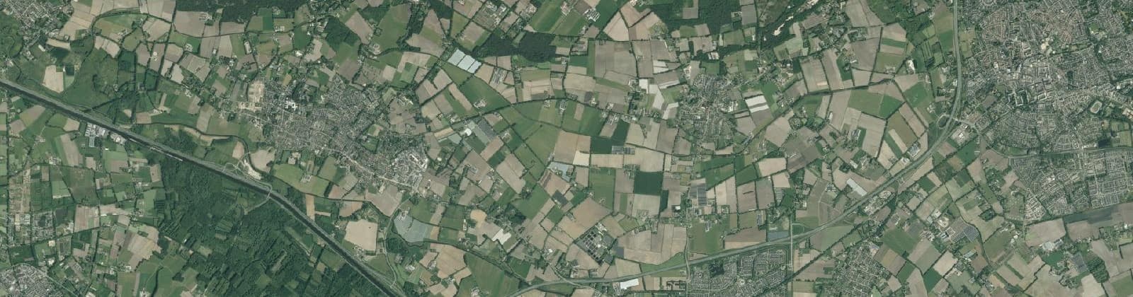 Luchtfoto van Hazelberg