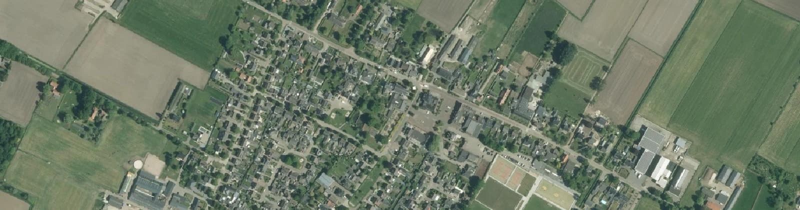 Luchtfoto van Loosbroek