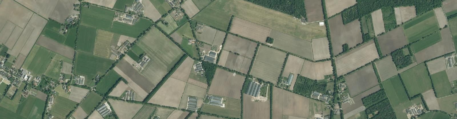 Luchtfoto van Groote Heide