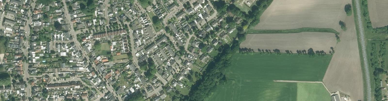 Luchtfoto van Zuidoost Alphen