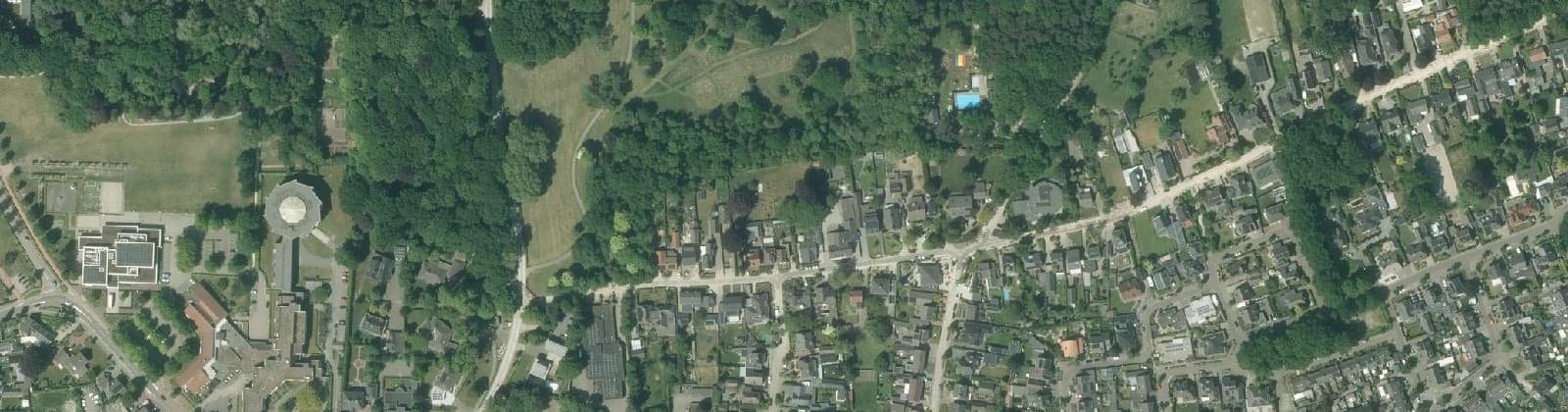 Luchtfoto van Meester Pankenstraat-Riethovensedijk