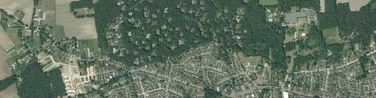 Luchtfoto van Eerselsedijk-Woonbos e.o.