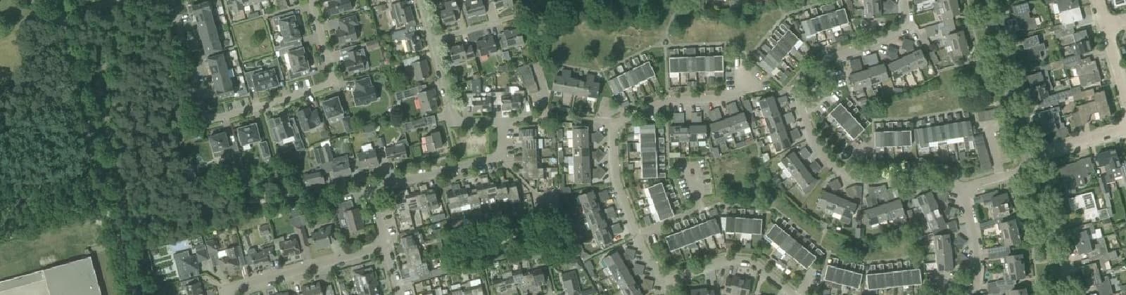 Luchtfoto van Beistervelden