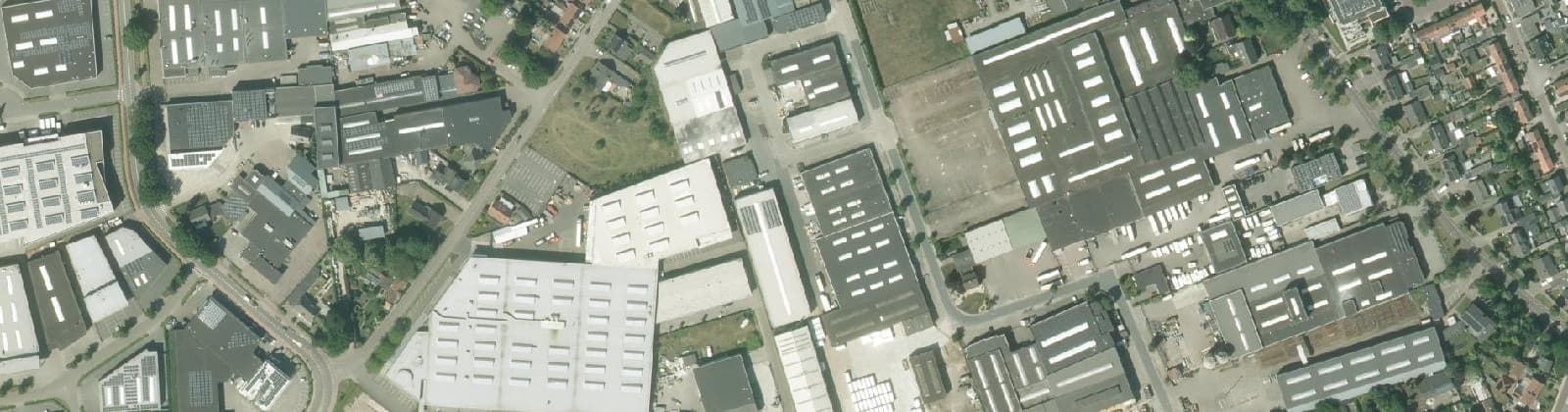Luchtfoto van Industrieterrein ' 't Stoom '