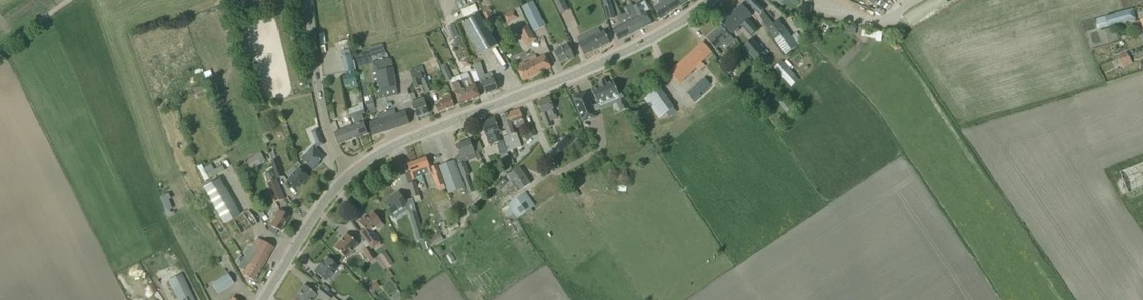 Luchtfoto van Dorpstraat