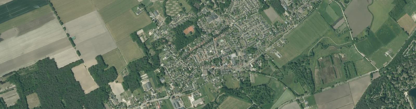 Luchtfoto van Heijerstraat-Loveren