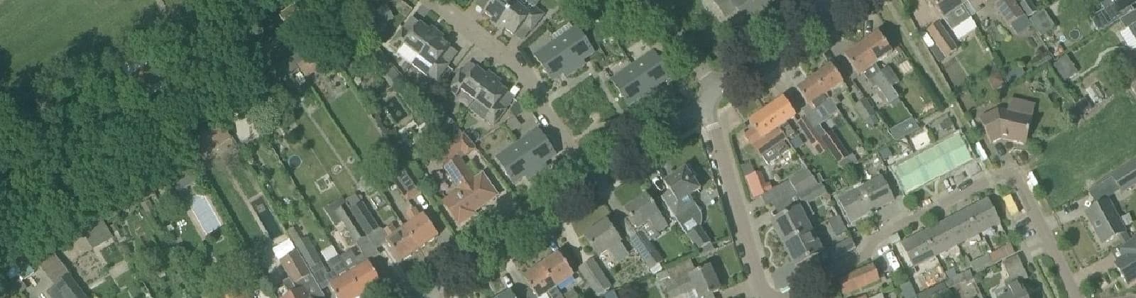 Luchtfoto van Beukenlaan e.o.