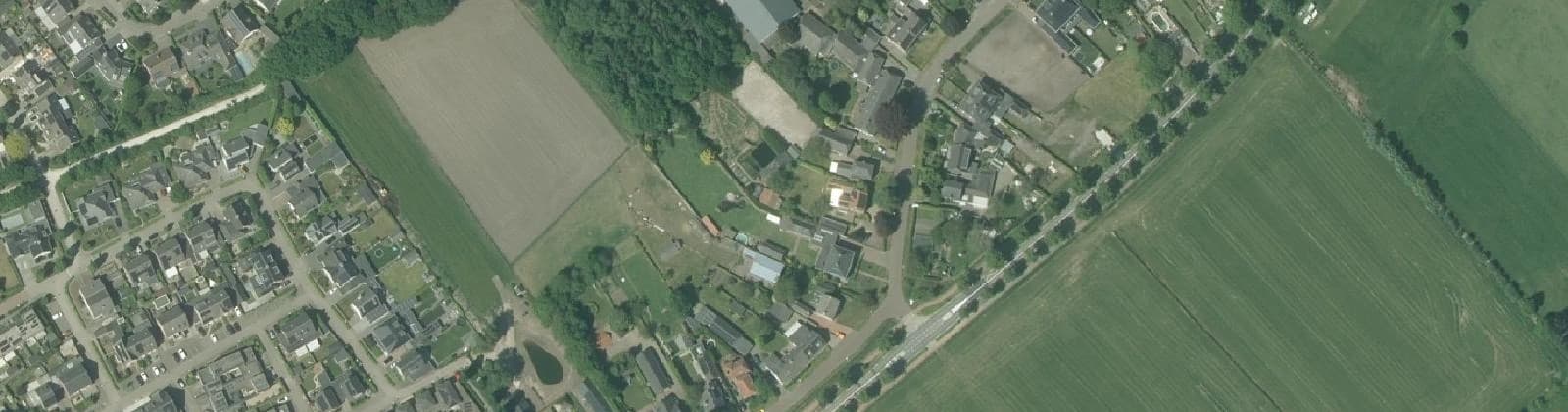 Luchtfoto van Hoeverstraat e.o.