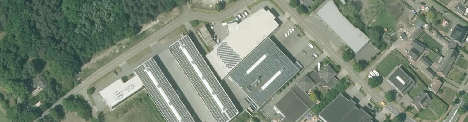 Luchtfoto van Industrieterrein 'Leemskuilen'