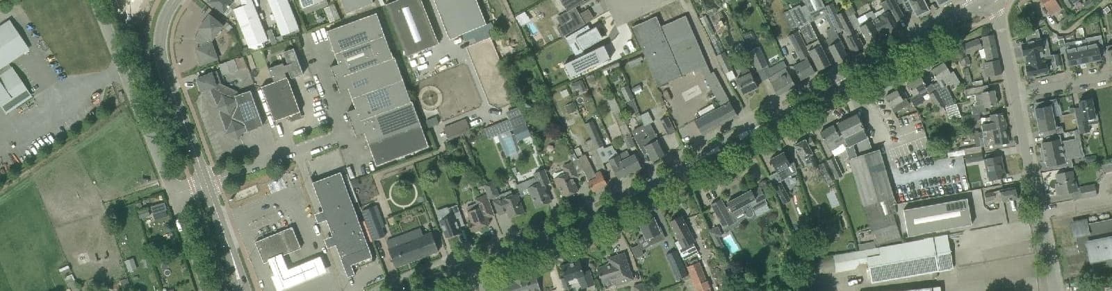 Luchtfoto van Bladel Bedrijventerr. De Beemd en Leemsk