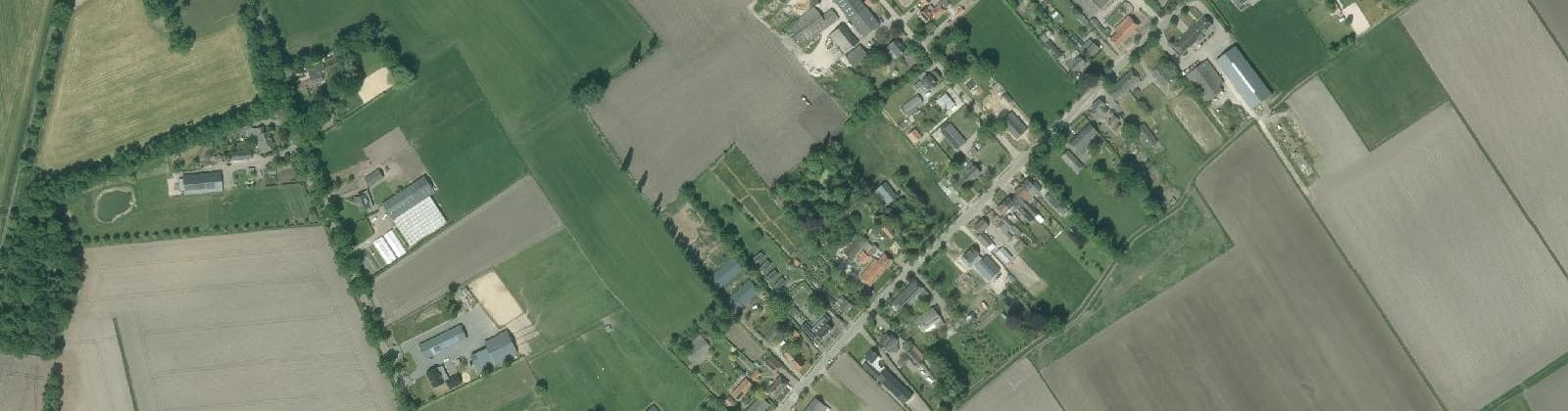 Luchtfoto van Netersel