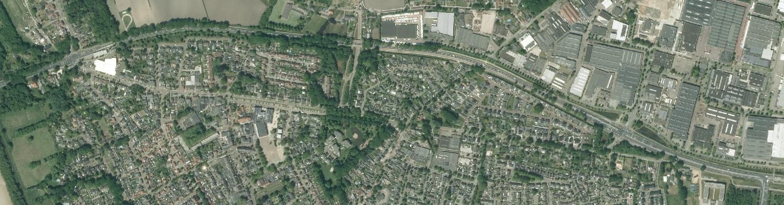 Luchtfoto van Hapert Noord