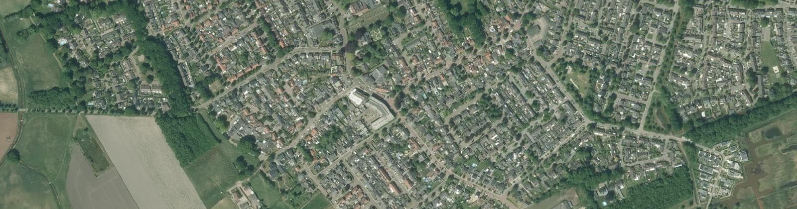 Luchtfoto van Hapert Zuid-West