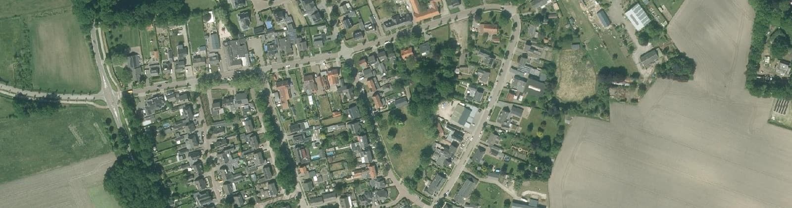 Luchtfoto van Casteren