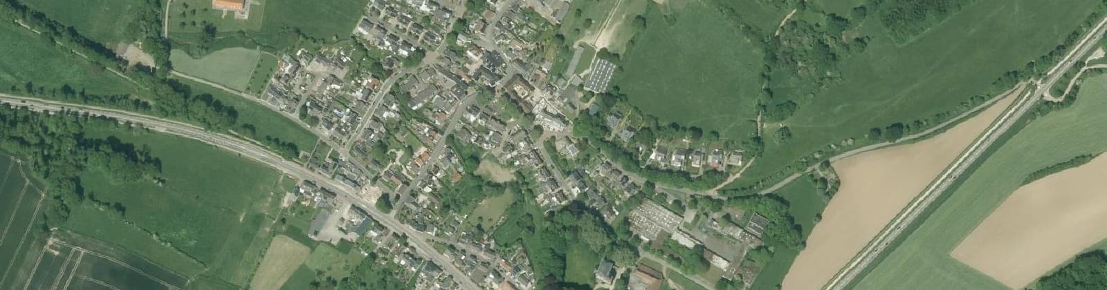 Luchtfoto van Nijswiller