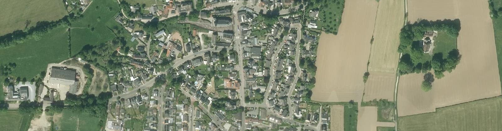 Luchtfoto van Epen