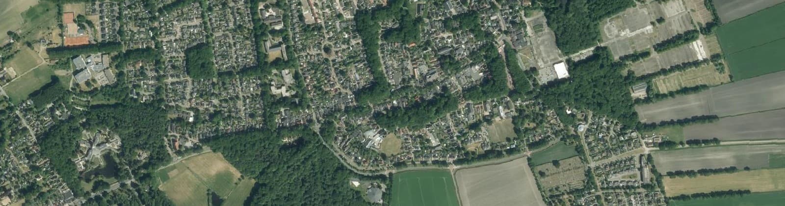 Luchtfoto van Zuidlaren