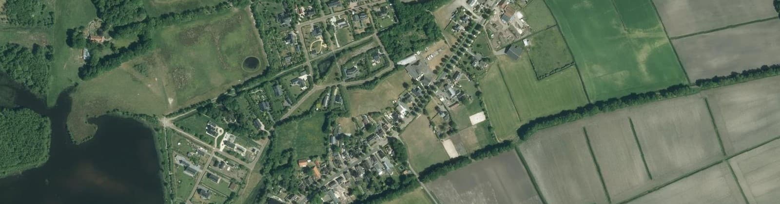Luchtfoto van De Groeve