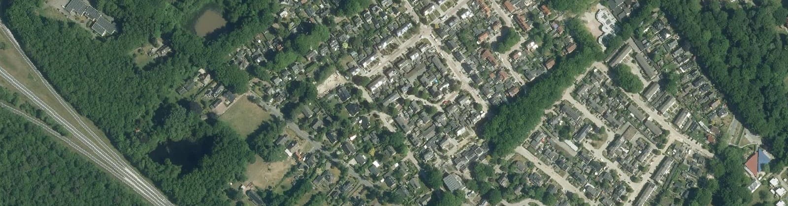 Luchtfoto van Westlaren