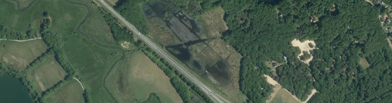 Luchtfoto van Westlaren-West