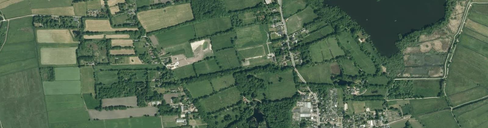 Luchtfoto van Paterswolde