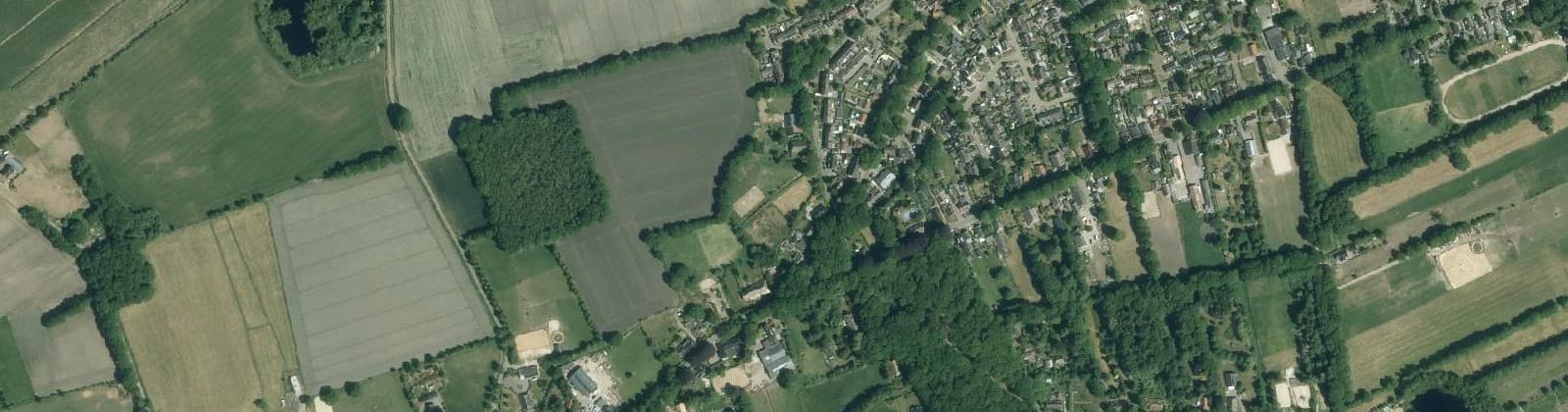 Luchtfoto van Yde