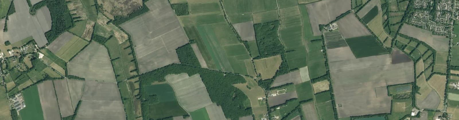 Luchtfoto van Verspreide huizen Zeijen