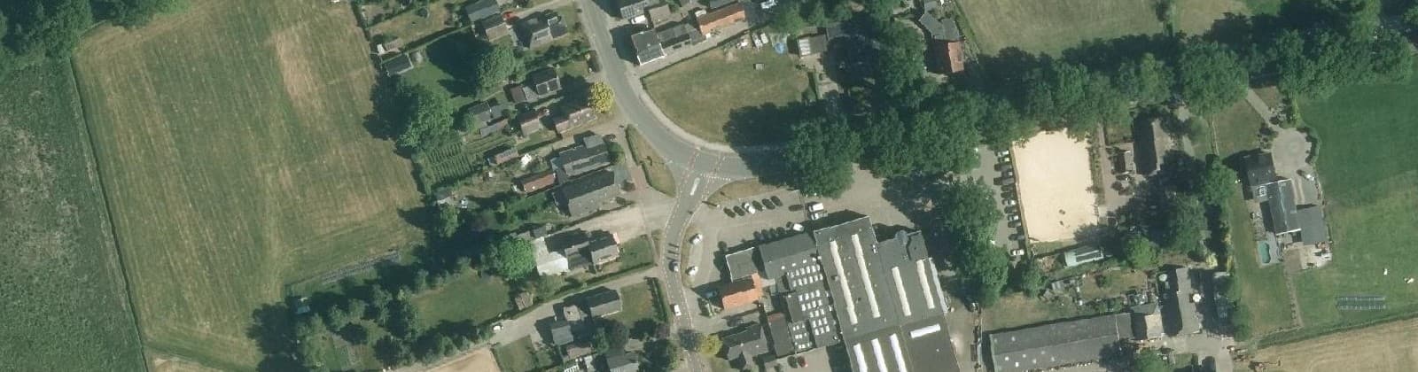 Luchtfoto van Lieving Makkum
