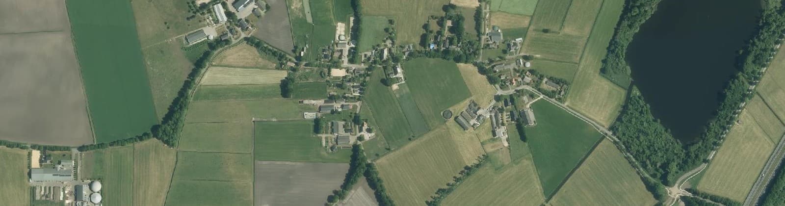 Luchtfoto van Brunsting
