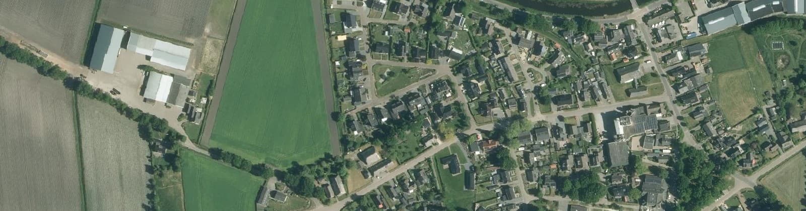 Luchtfoto van Hijken