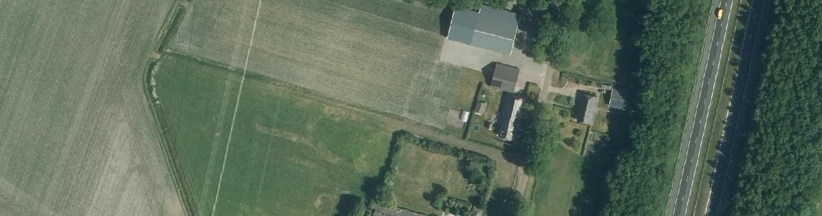 Luchtfoto van Laaghalen