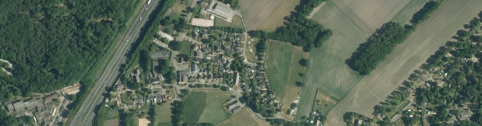 Luchtfoto van Spier