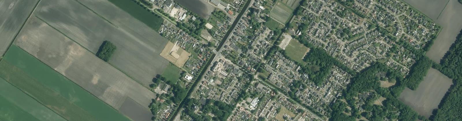 Luchtfoto van Smilde-Centrum