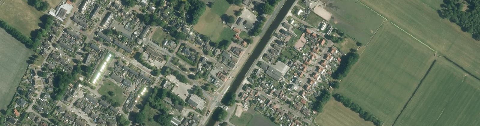 Luchtfoto van Hoogersmilde-Centrum