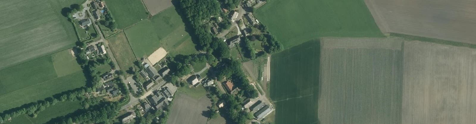 Luchtfoto van Balinge