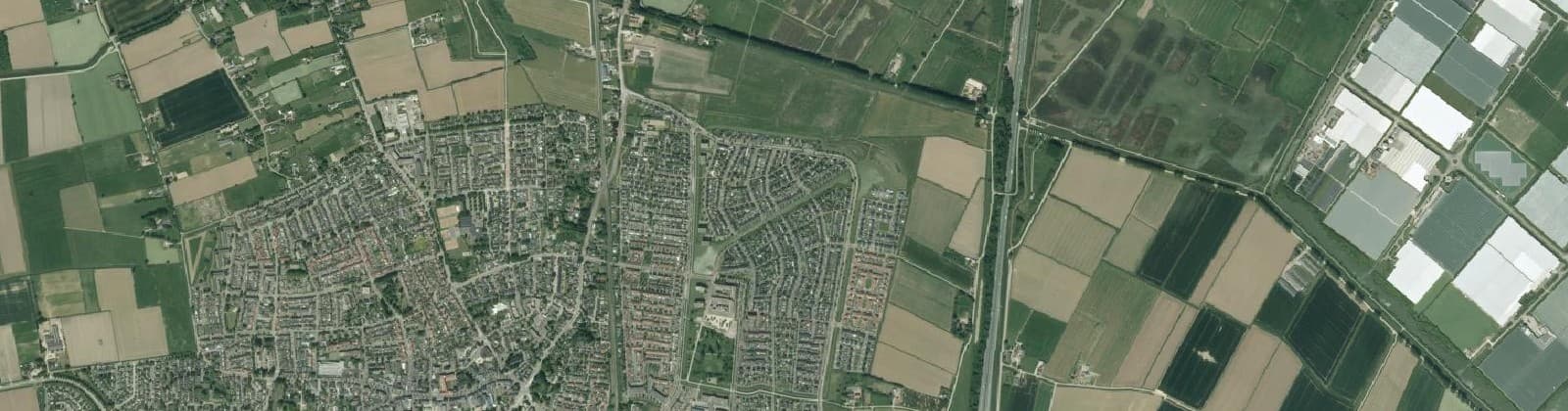 Luchtfoto van Buitengebied Elst Oost