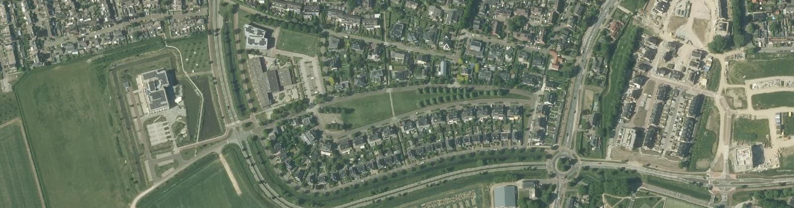 Luchtfoto van Kersenbongerd