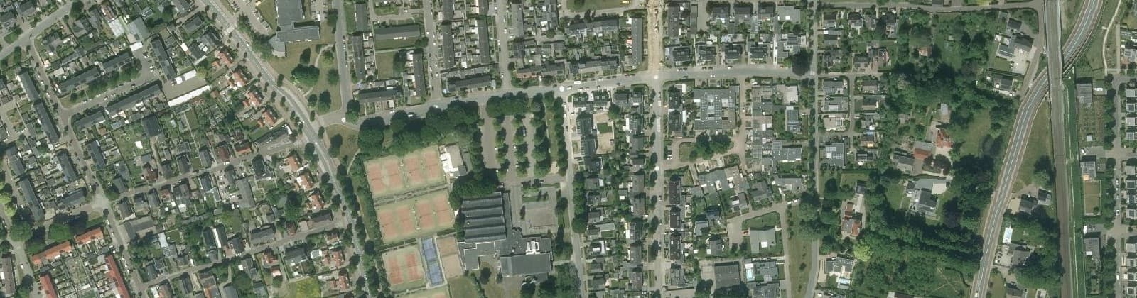 Luchtfoto van de Helster