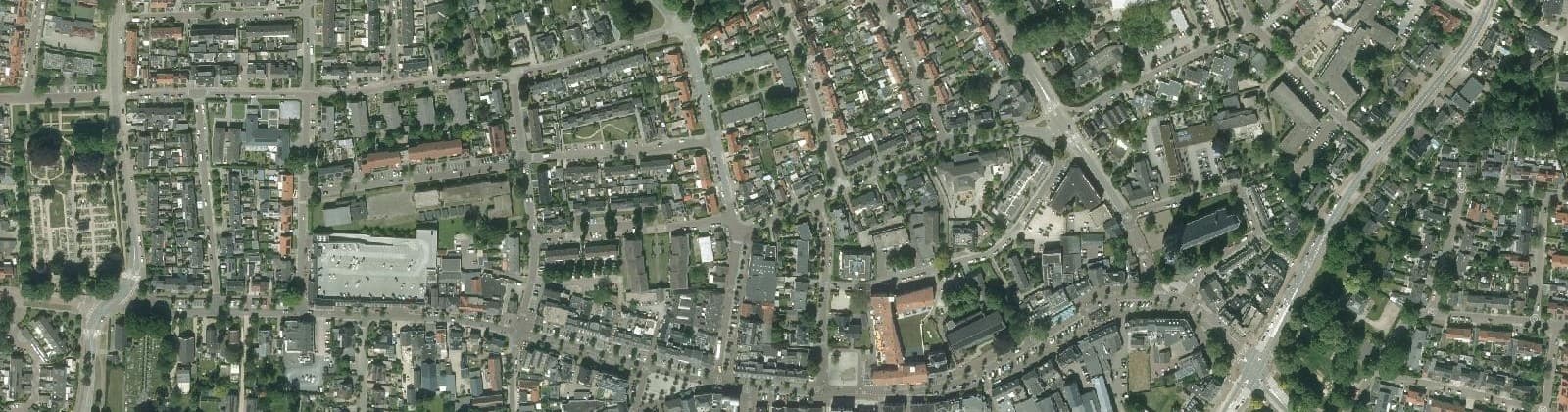 Luchtfoto van Elst Centrum Noordzijde