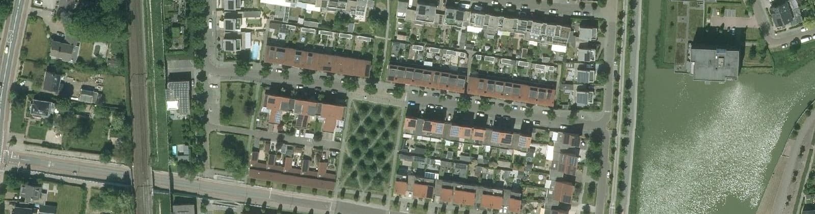 Luchtfoto van Groenoord