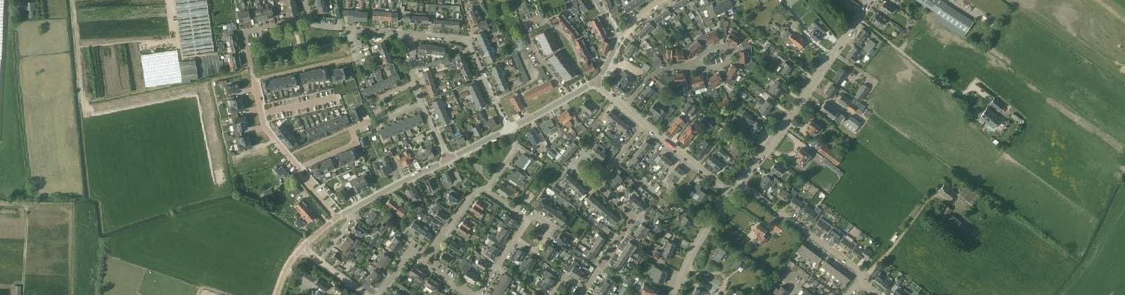 Luchtfoto van Kern Oosterhout