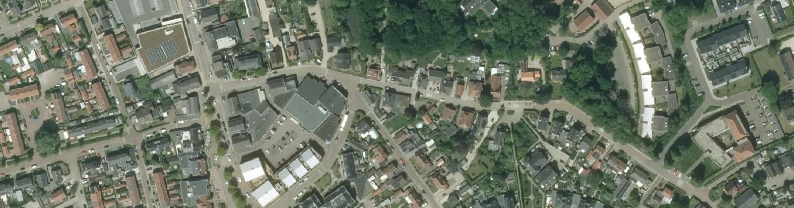 Luchtfoto van Zetten Centrum