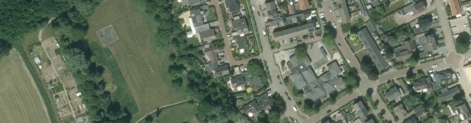 Luchtfoto van Zetten NoordWest