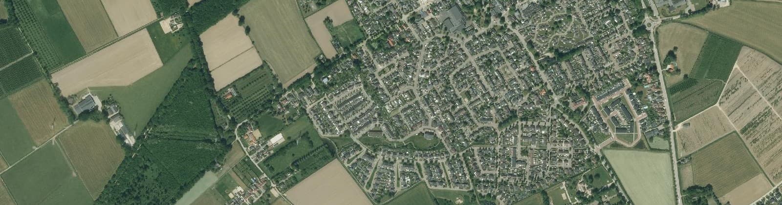 Luchtfoto van Buitengebied Zetten West