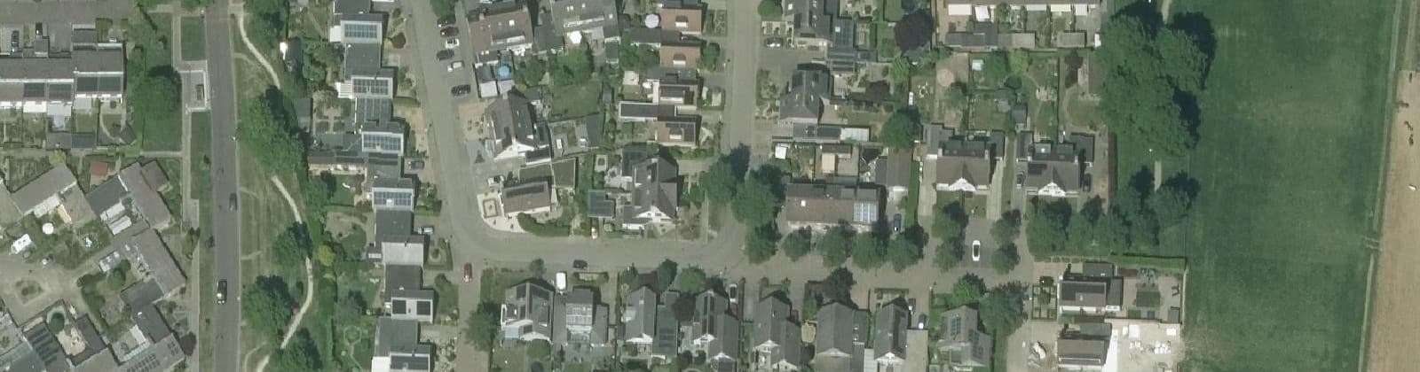 Luchtfoto van De Haantjes-Vogelbuurt