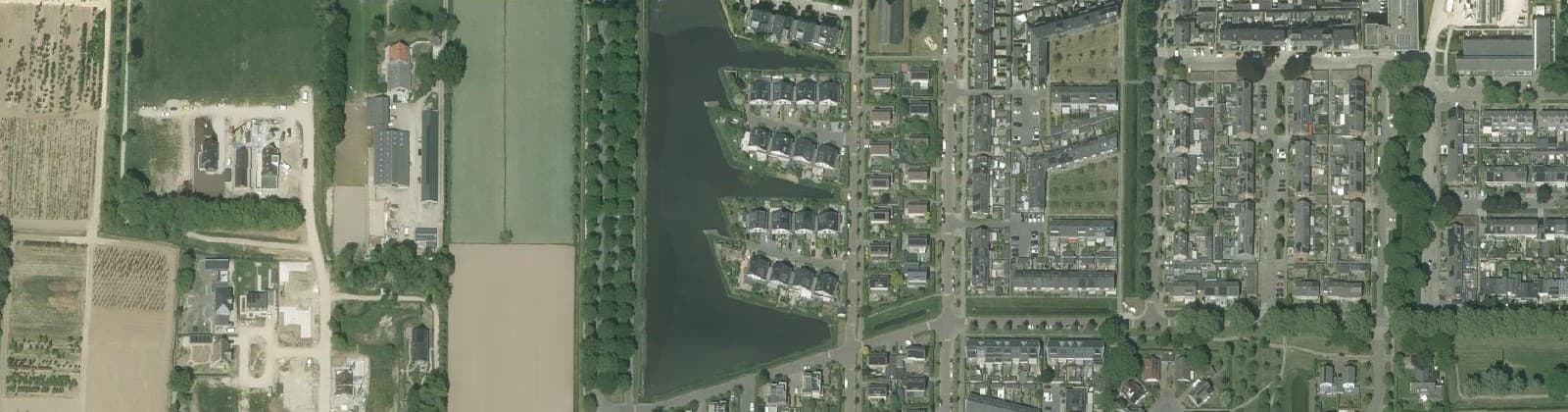 Luchtfoto van Melkweide