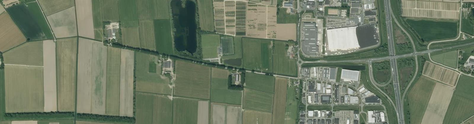 Luchtfoto van Buitengebied Heteren Boterhoek-Weerbroek